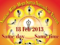 Surya namaskar (zonnegroet) / Bron: Vivekananda150 / Flickr