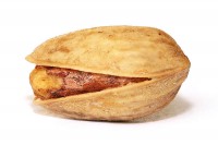 Geroosterde pistachenoot in dop / Bron: Muhammad Mahdi Karim edited by Noodle snacks, Wikimedia Commons (GFDL-1.2)