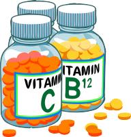 Tekort aan bepaalde vitaminen / Bron: Clker Free Vector Images, Pixabay