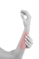 Pijn in onderarm / Bron: Eskymaks/Shutterstock.com