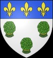 Waterkers in het wapen van Vernon, Frankrijk