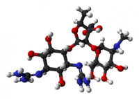 Het antibioticum streptomycine / Bron: Ben Mills, Wikimedia Commons (Publiek domein)