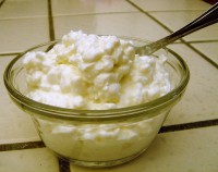 Cottage cheese is goed bij een lekke darm. / Bron: FASTILY, Wikimedia Commons (CC BY-SA-3.0)