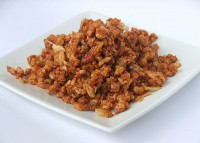 Tempeh, in dit geval sambal goreng tempeh, is een gezonde vorm van soja. / Bron: Midori, Wikimedia Commons (CC BY-3.0)